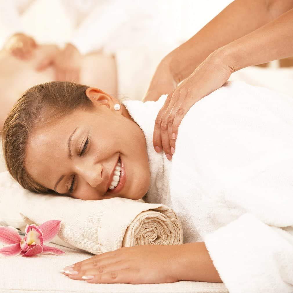 HGS Portable Massage Table Massage Bed Folding Spa Bed Tattoo Bed 2 Fold Height Adjustable Facial Cradle Salon Bed Professional Massage Table with Carry Case (Blue)