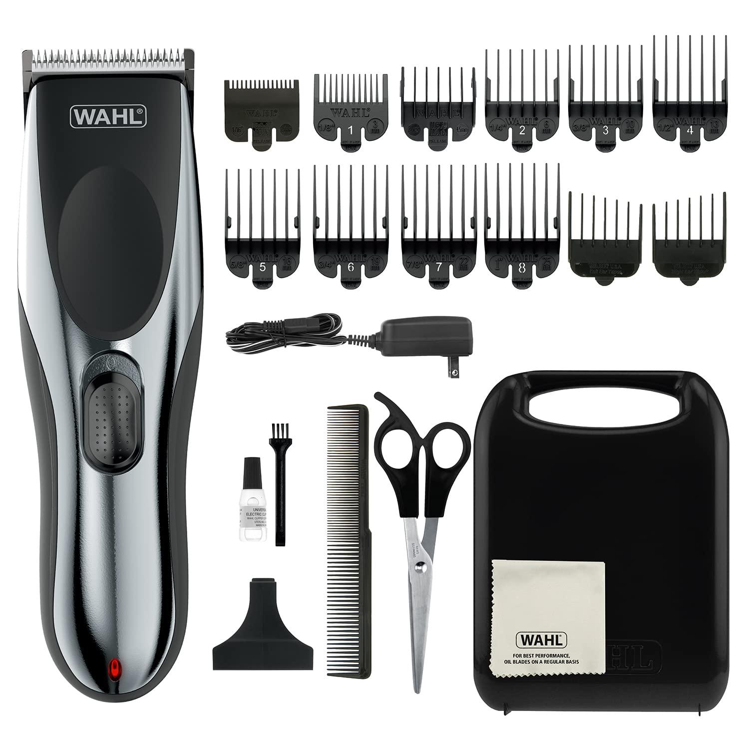 Wahl Wahl Clipper Rechargeable Cord/Cordless Haircutting & Trimming Kit for Heads, Longer Beards, & All Body Grooming - Model 79434