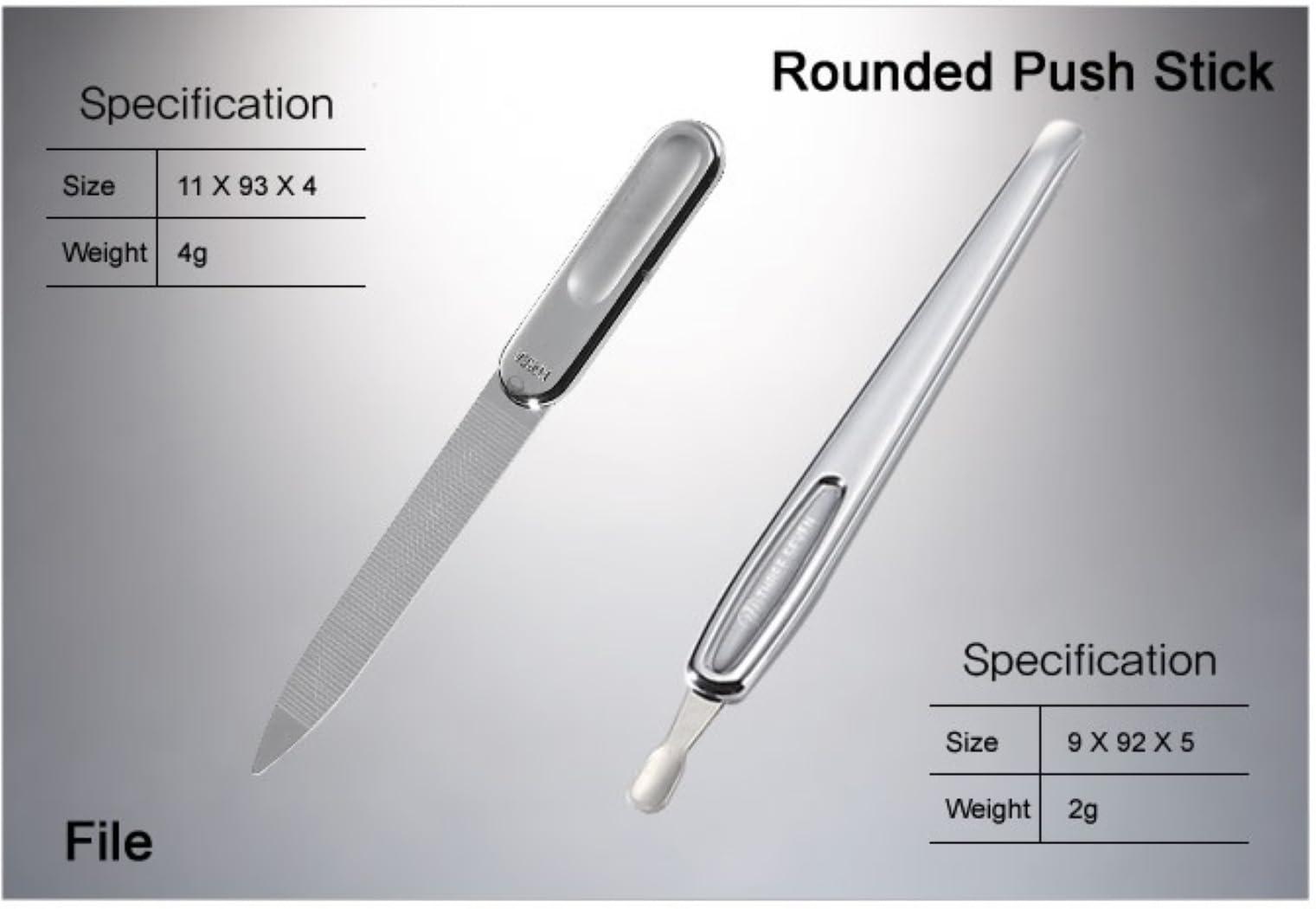 Three Seven (777) Korean Nail Clippers! World No. 1. Three Seven (777) Travel Manicure Grooming Kit Nail Clipper Set Made in Korea Since 1975 (11 PCs-A)