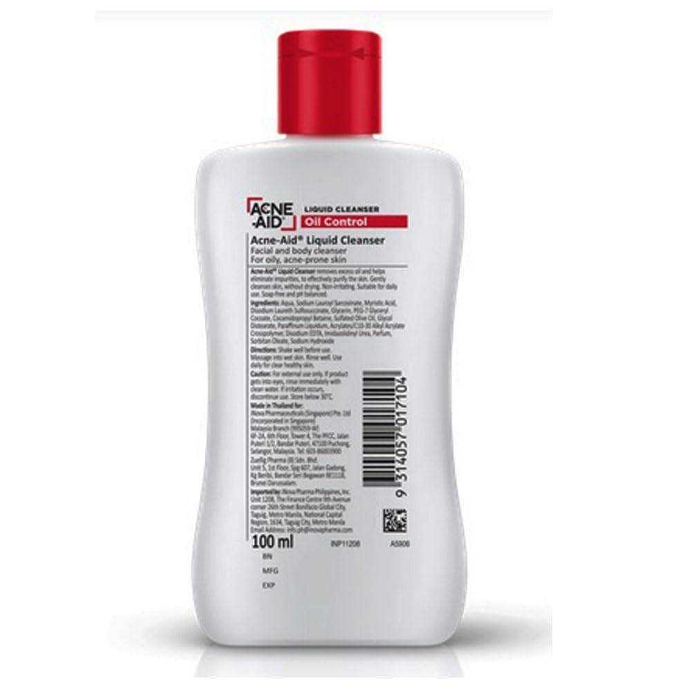 Acne-aid Acne-aid Liquid Cleanser for Pimples Oily Skin X 2 Boxes