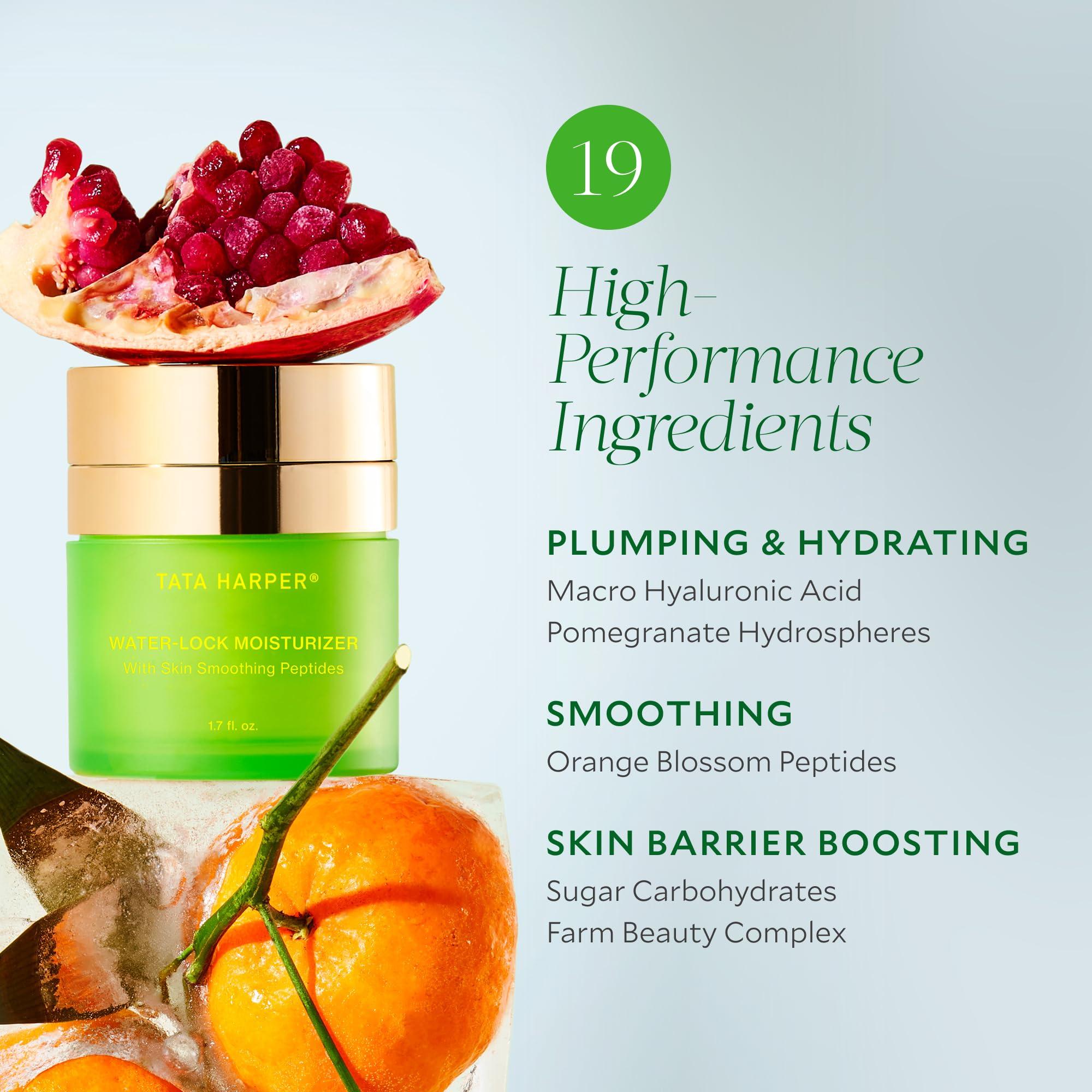 Tata Harper Tata Harper Water-Lock Moisturizer, Lightweight Gel Cream, Lightweight Moisturizer for Instantly Smooth Skin, Natural Skincare, Natural Face Cream, 50ml Refill Pod