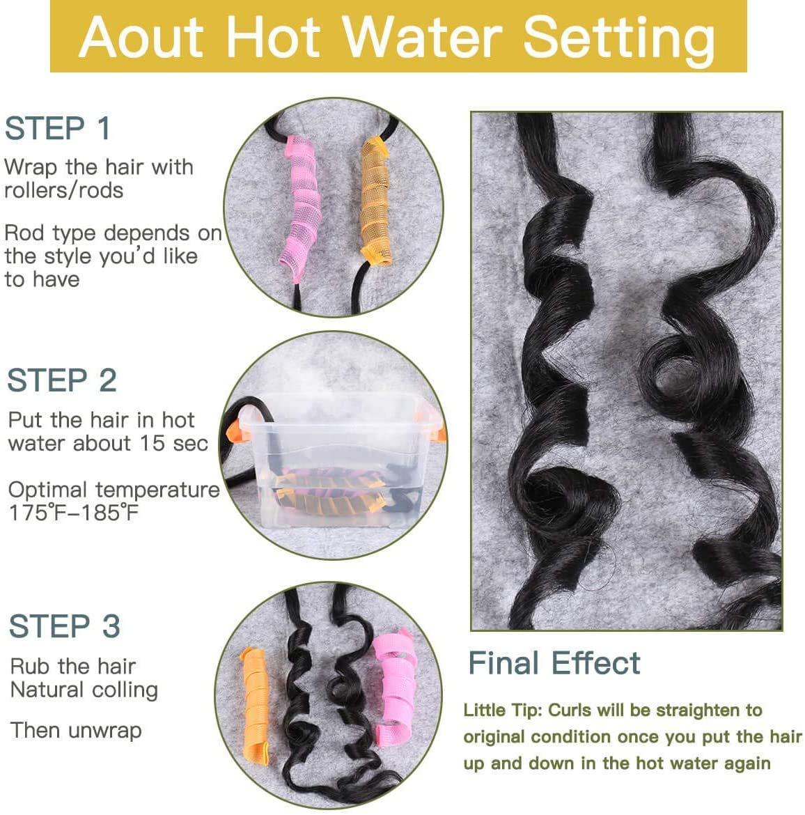 Leeven Leeven 26 Inch 2 Packs Light Purple Braiding Hair Pre Stretched lavender braiding hair Prestretched Braiding Hair Extensions (Purple#)