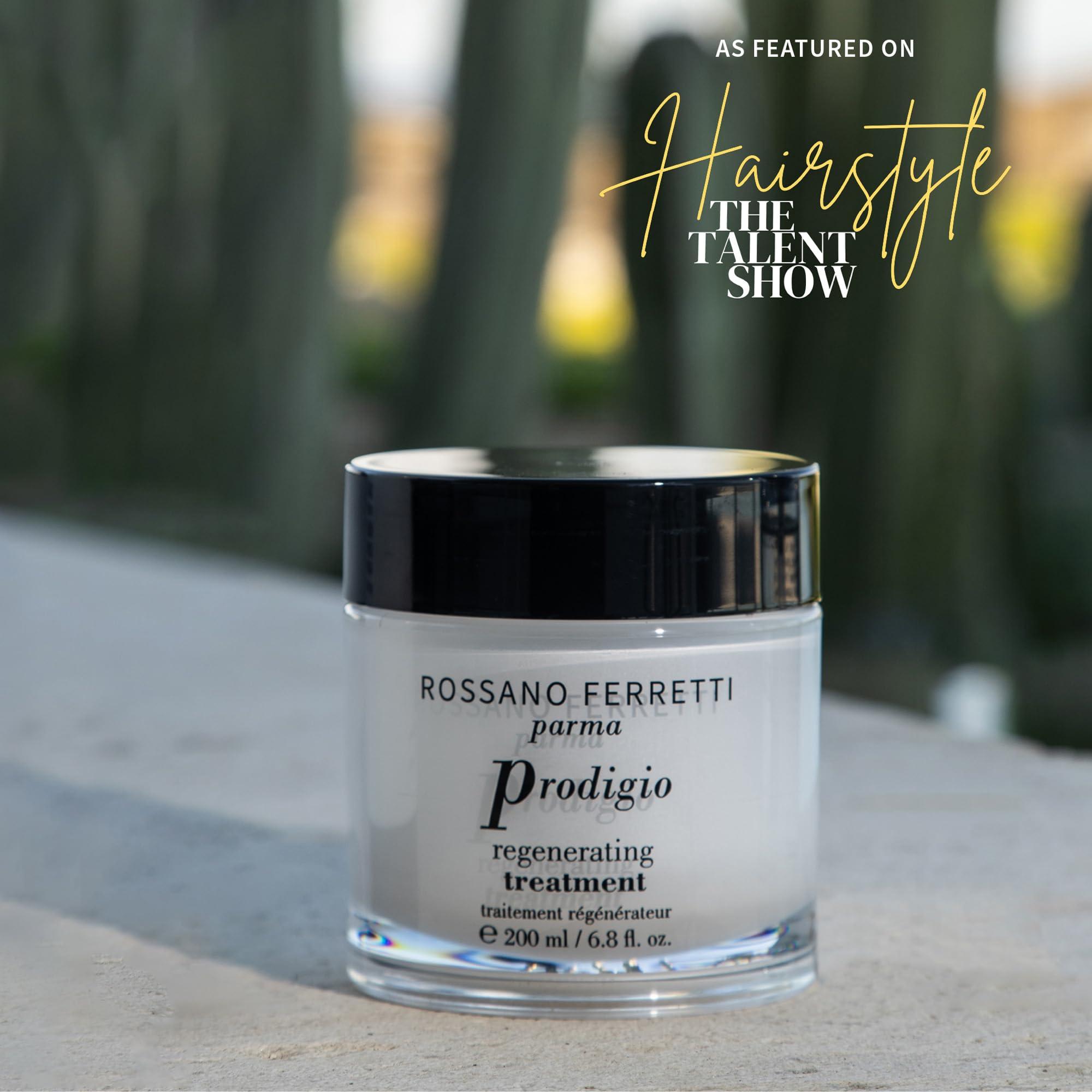 Rossano Ferretti Rossano Ferretti Prodigio Regenerating Treatment | Bond Building Keratin Mask for Intense Hair Repair, Hydration, Softness | Vegan, Luxury | 6.8 Fl Oz
