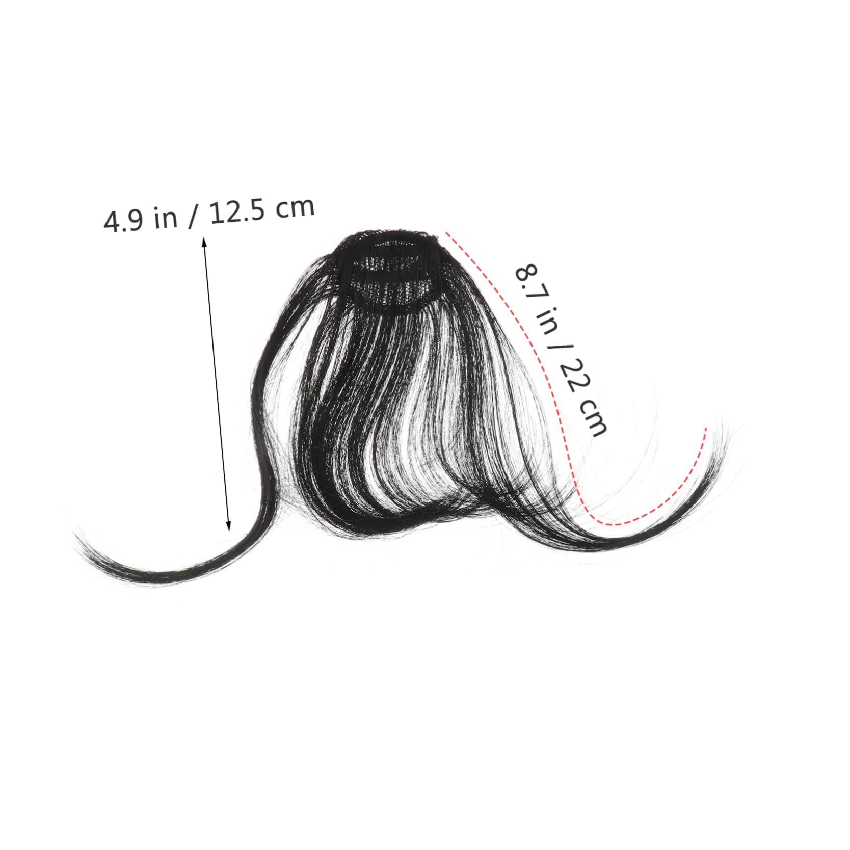 OSALADI Piece Clip in Hair Bangs Hair Extensions Clip in Hair Fringe