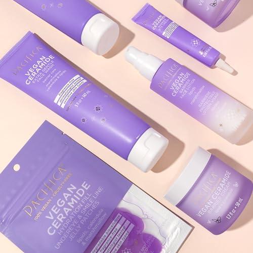Pacifica Pacifica Face Wash for Sensitive Skin Facial Cleanser Vegan Ceramide Barrier Repair Extra Gentle for Daily Fragrance Free for Sensitive Skin, Clean Beauty, Vegan & Cruelty-Free Dermatologist Tested