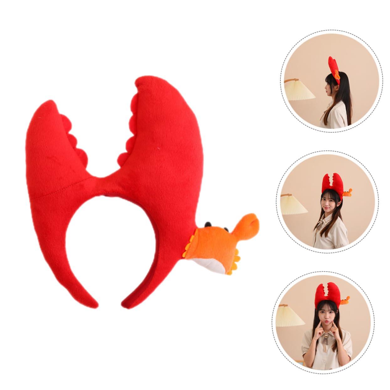 Garneck Garneck Animal Cosplay Headband Party Decoration Crab Claw Headband Photo Props Pp Cotton Headgear Miss Girl Heart Mr Krabs Costume