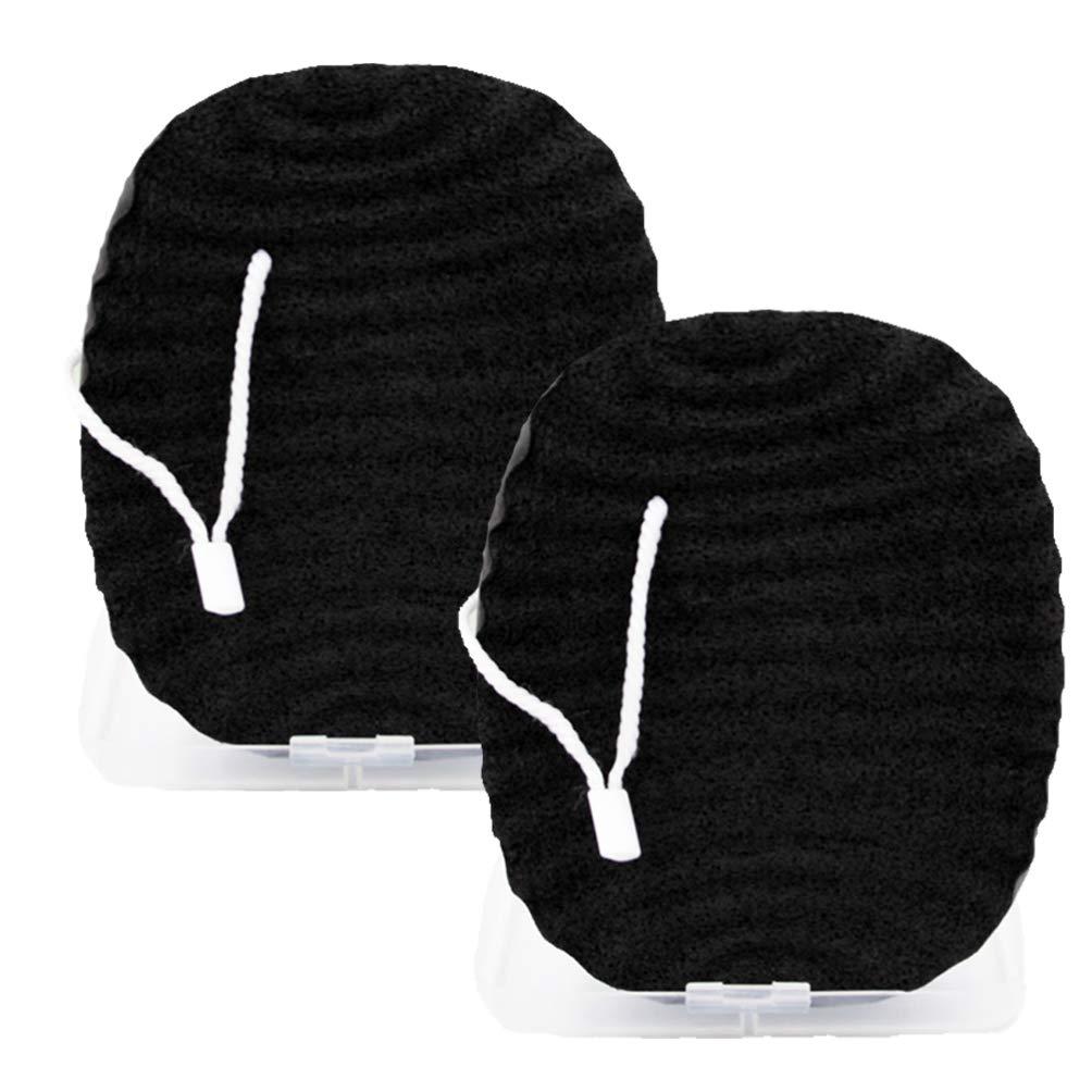 Bohend Bohend Boho Button Headbands Wide Women 4 Pack Flower Hair Bands for Nurse Cotton Stretchy Daily Use Yoga Hair Accessories for Women and Girls