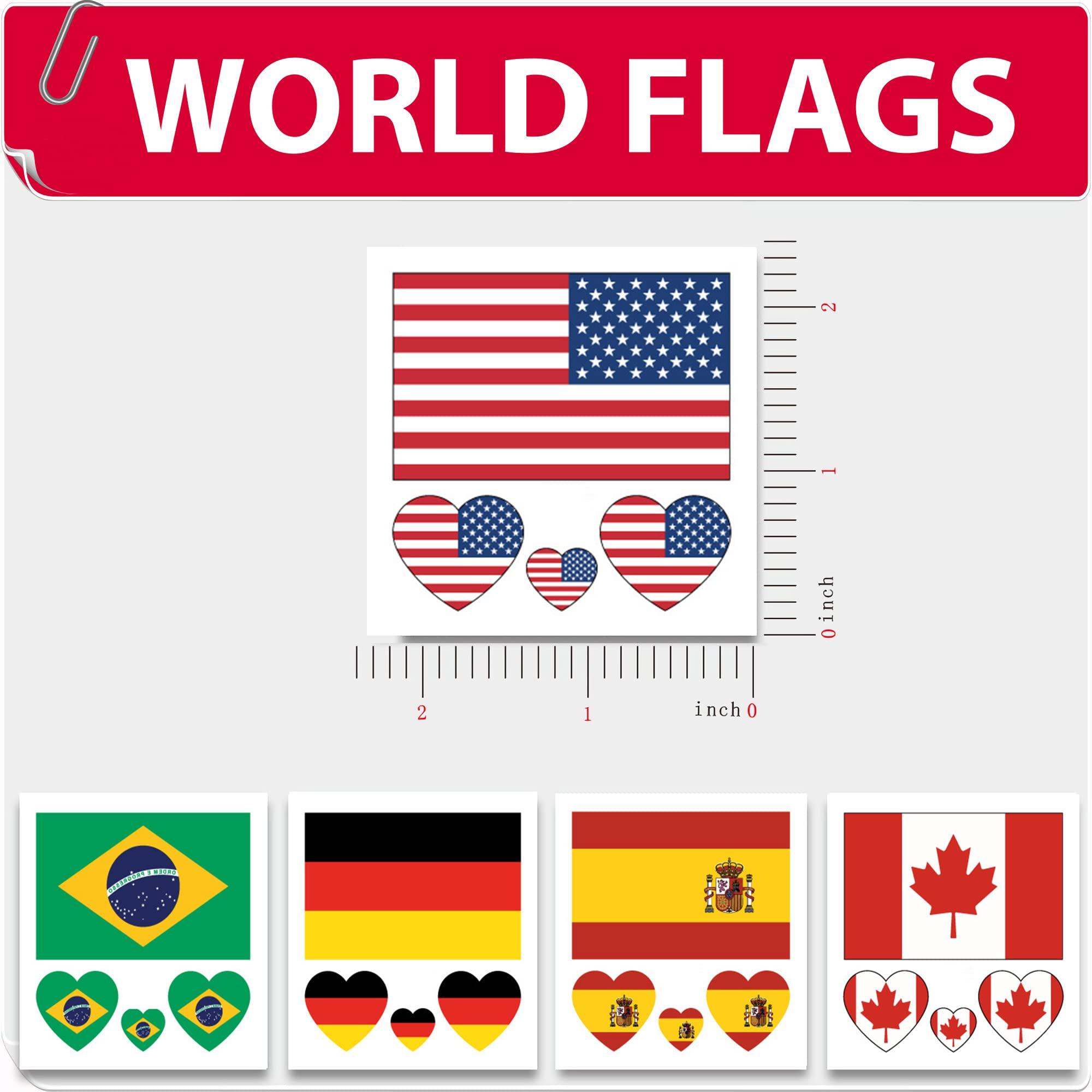 RuiKaLong Italian Flag Tattoos,10 Sheets Italy Flag Temporary Face Tattoos Stickers,40 Pcs Waterproof Sweat Sports National Flag Removable Fake Tattoos For Men Kids Women(Italy)