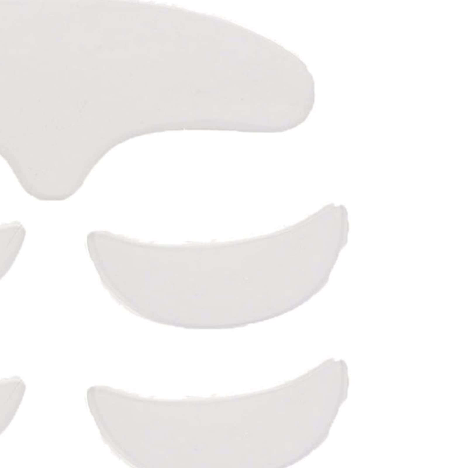 Psytfei Wrinkle Patches 5Pcs Anti Wrinkle Silicone Patch Pad Skin Lifting Reusable Washable Forehead Eye Face Patch for Women Reducing Eye and Upper Lip Wrinkles