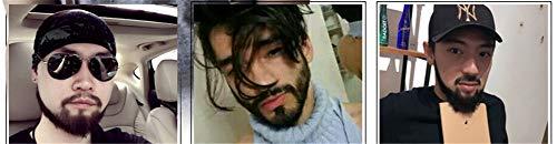 Aimeely Aimeely Mens Simulation Fake beard Human Hair Mustache Makeup Cosplay Props (7#)