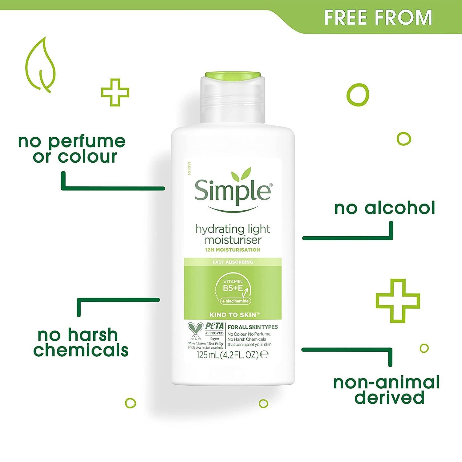 Simple Simple Hydrating Light Moisturizer 4.2 FL OZ