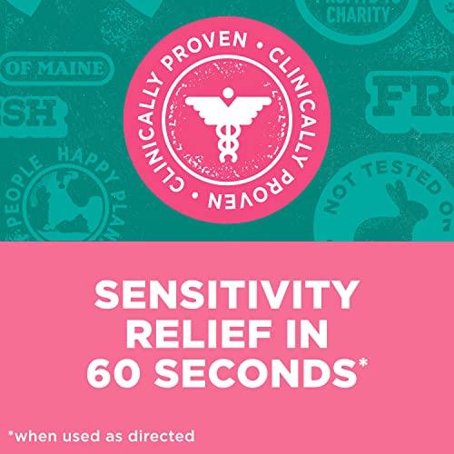 Tom's of Maine Tom\'s of Maine Sensitive + Whitening Fluoride Free Toothpaste,Soothing Mint 4.0 oz 3-Pack