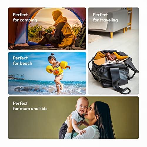 FOMIN FOMIN - Antibacterial Paper Soap Sheets for Hand Washing - (300 Sheets) Orange, Tea Tree, Lavender Portable Travel Soap Sheets, Dissolvable Camping Mini Soap, Portable Soap Sheets