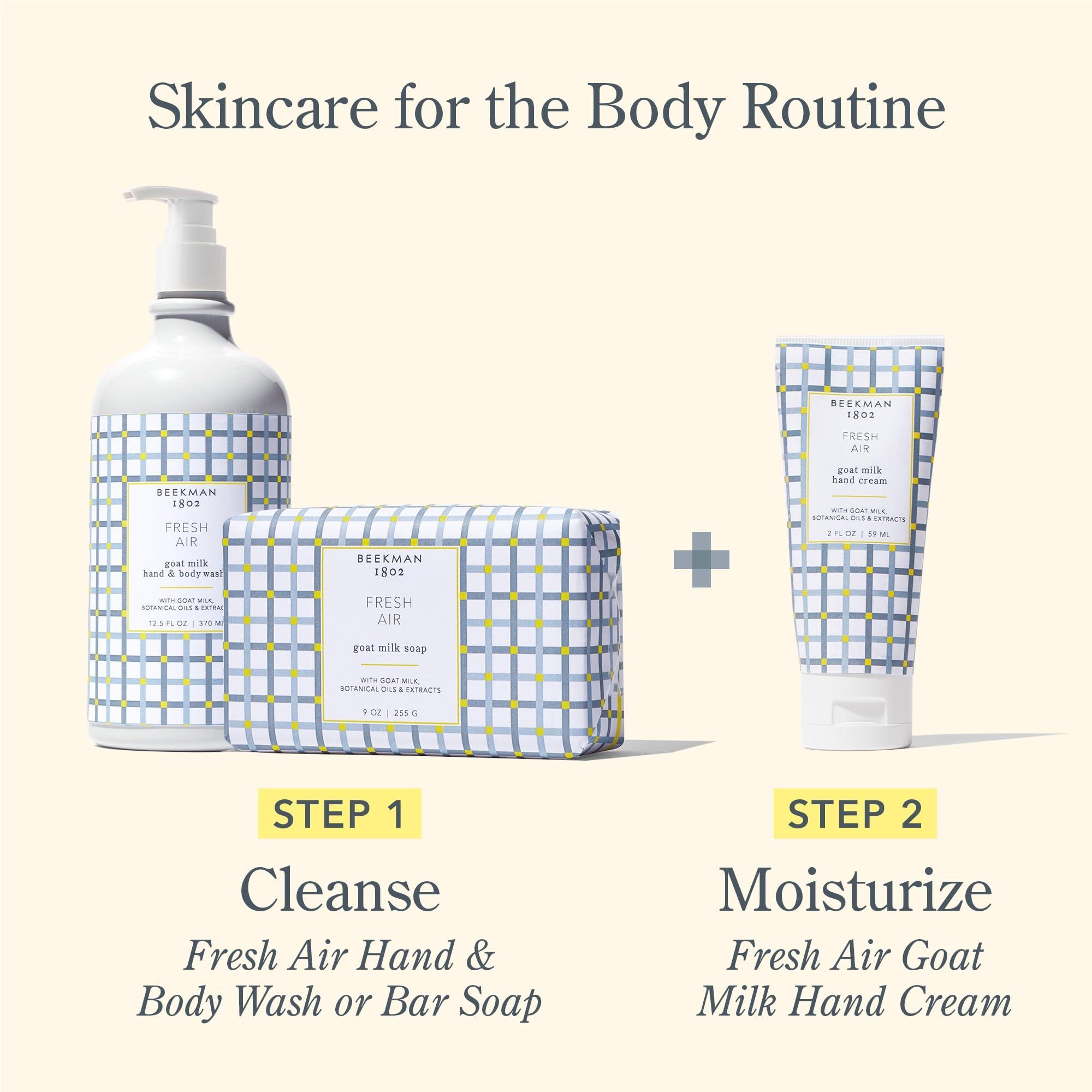 Beekman 1802 Beekman 1802 Goat Milk Hand Cream, Fresh Air - 2 oz - Moisturizing Lotion for Dry Skin - Anti-Aging Hydration - Good for Sensitive Skin - Cruelty Free - Packaging May Vary