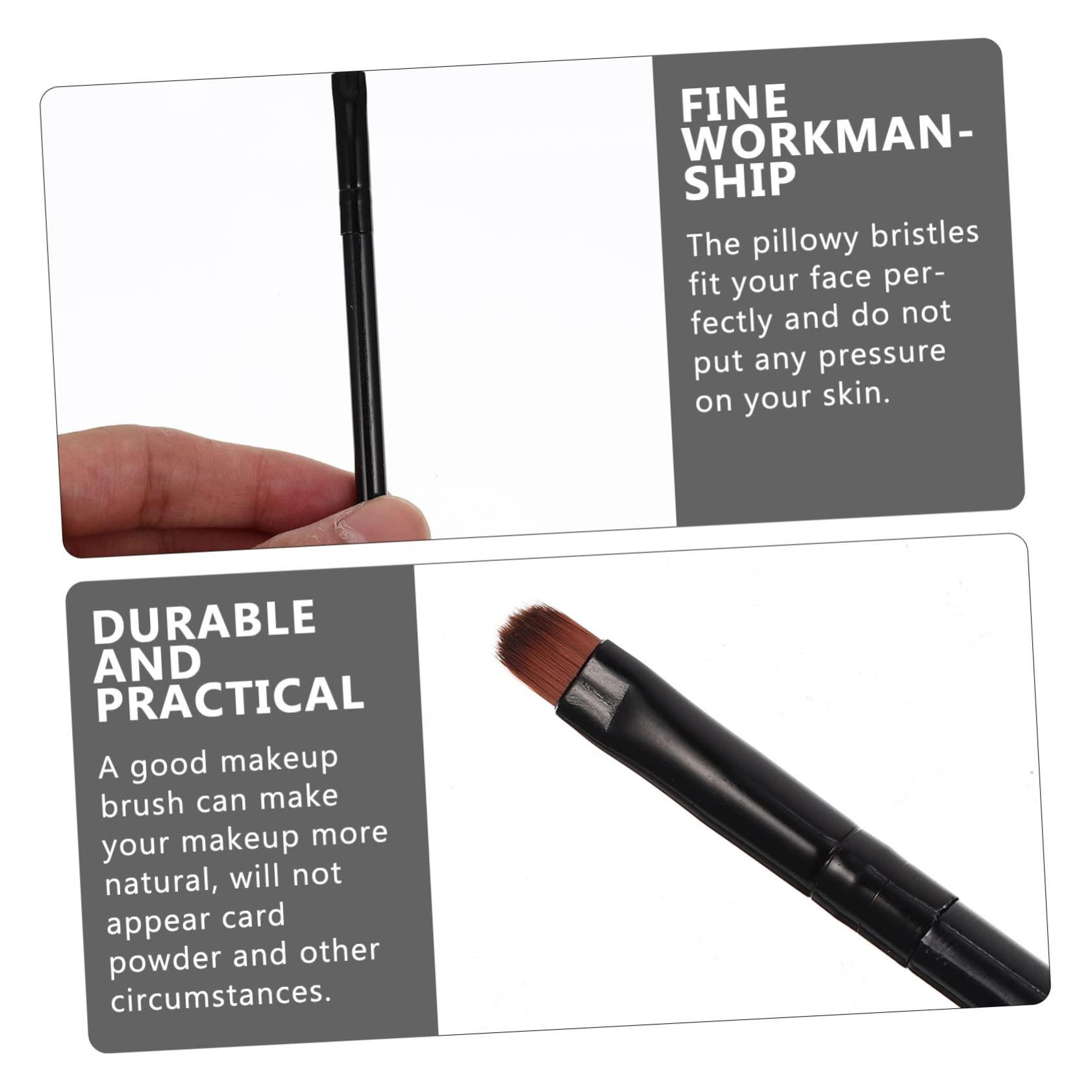 minkissy minkissy 54 Pcs Concealer Brush Makeup Brush Highlighter Makeup Eye Cream Face Mask Applicator Gloss Mask Cleaning Brush Eye for Makeup Lash Shampoo for Eyelashes Extensions Black Plastic