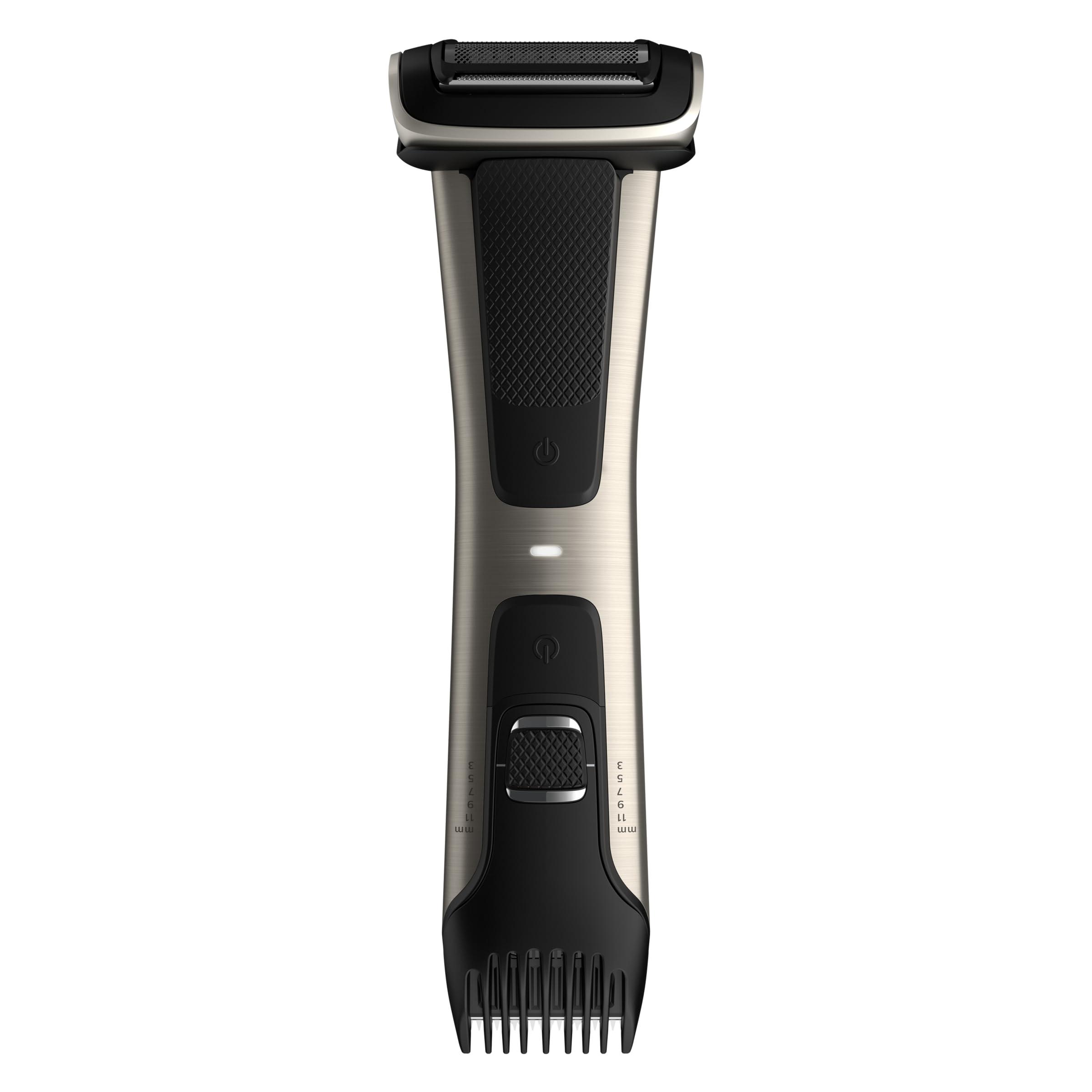 Philips Norelco Philips Norelco Bodygroom Series 7000 Showerproof Body & Manscaping Trimmer & Shaver with case and replacement head for above and below The belt, BG7040/42
