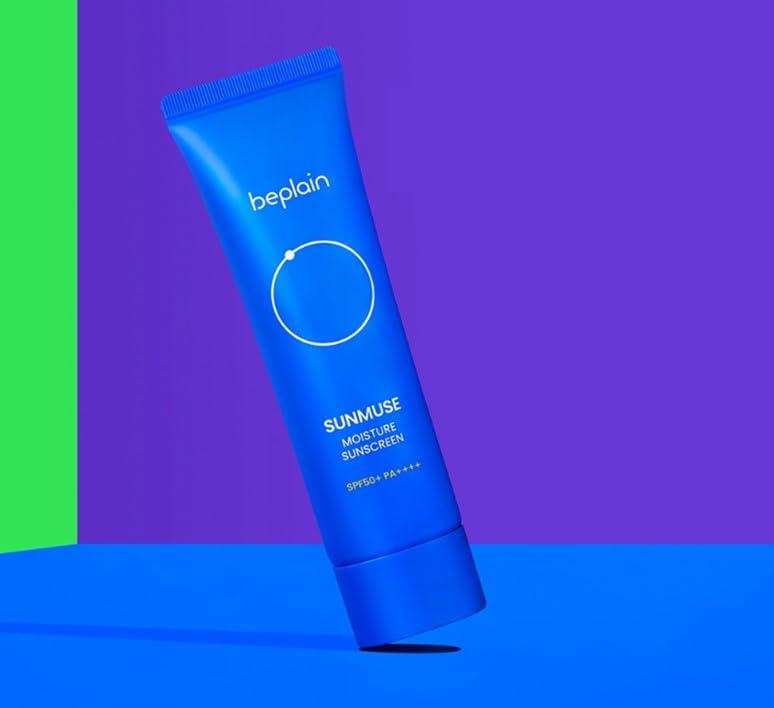 Generic Generic TNB beplain sunmuse moisture sunscreen,50ml+20ml (Ocean-Friendly, Vegan, SPF50+ PA++++), Made in Korea