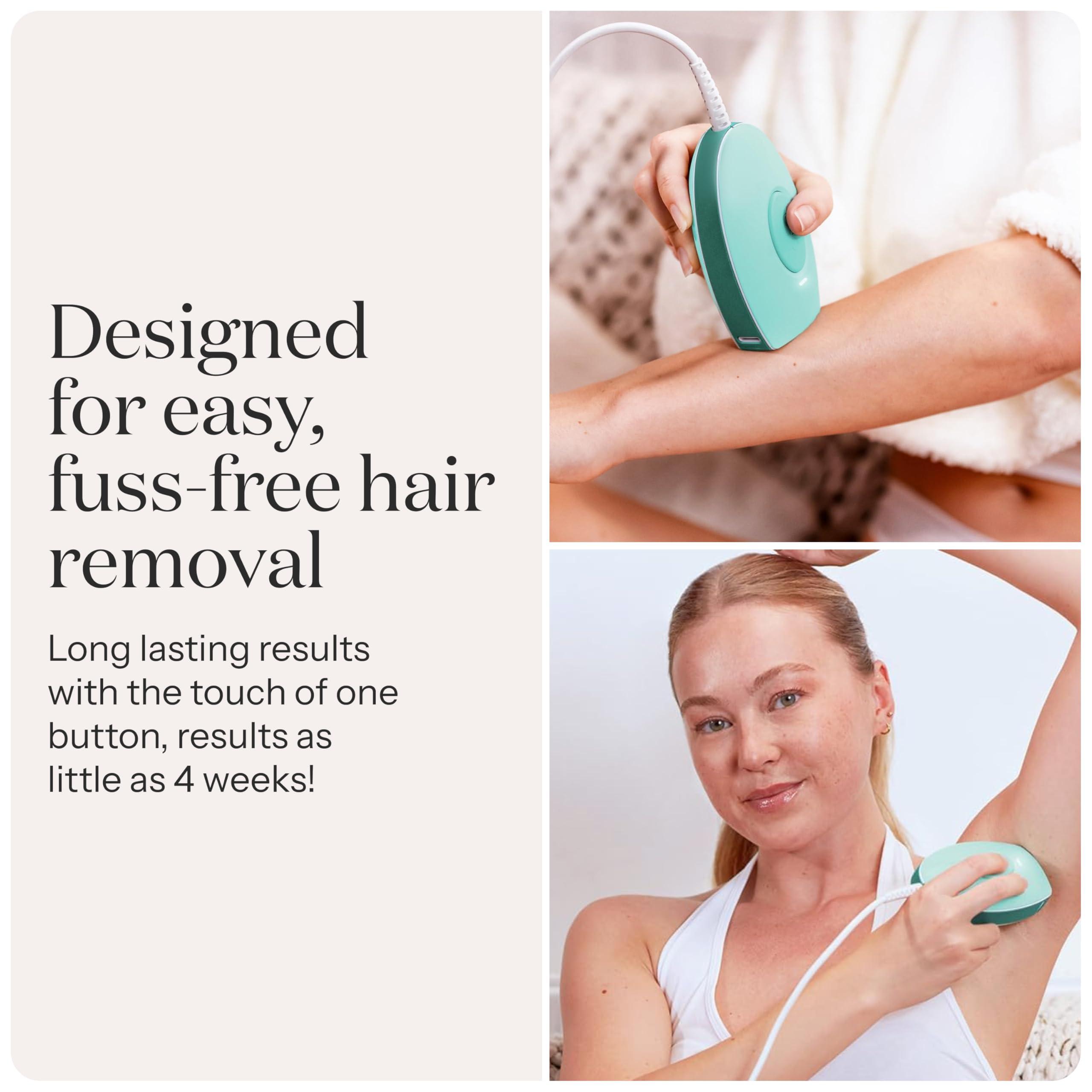 SMOOTHSKIN Smoothskin Pure Mini Lite Green IPL Laser Hair Removal Device, Long-Lasting Body, Bikini, Facial Hair Removal, Alternative to Laser & Bikini Shaver