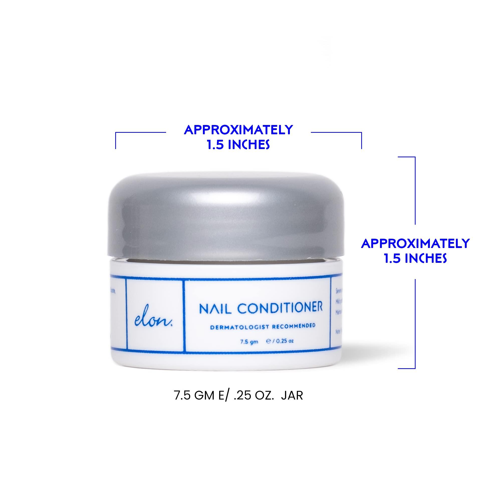Elon Elon Lanolin-Rich Nail Conditioner, Strengthens Nails & Protects Cuticles, Recommended by Dermatologists & Podiatrists (7.5 g.)
