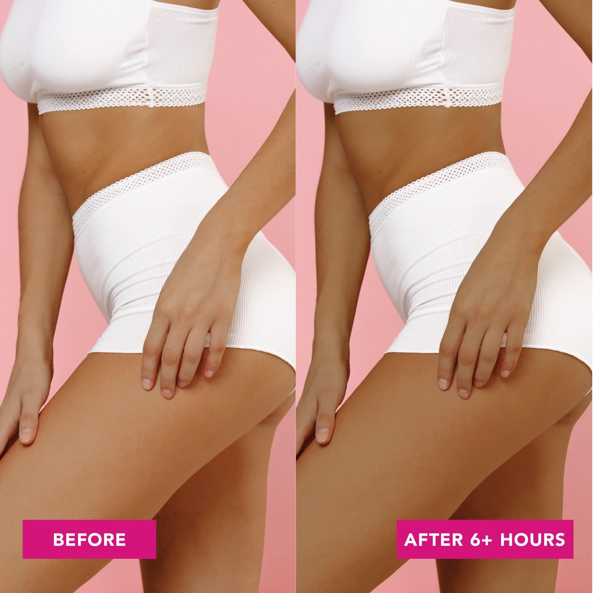 Jergens Jergens Natural Glow Instant Sun Body Mousse, Self Tanner for Deep Bronze Tan, Sunless Tanning Body Bronzer for Natural Looking Color Instantly, 6 Oz, Pack of 2