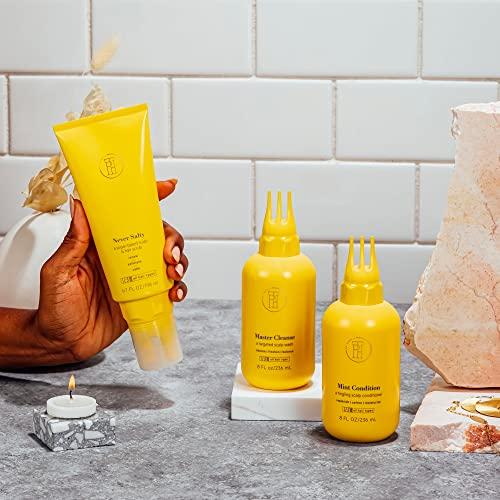 TPH by Taraji TPH BY TARAJI Never Salty Exfoliating Sugar Scalp Detox Hair Scrub with Sugar Crystals, Apple Cider Vinegar, Coconut & Peppermint Oils | Vegan, Sulfate, & Cruelty Free | For Women & Men, 6.7 fl. oz