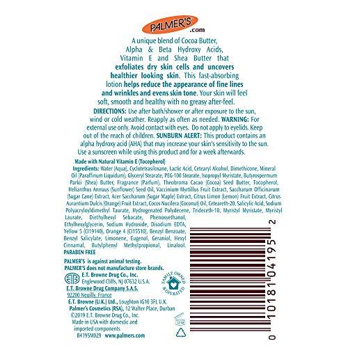 Palmer's Palmer's Cocoa Butter Formula Anti-Aging Smoothing Lotion 250Ml, 8.5 Fl Oz (4195-6N)