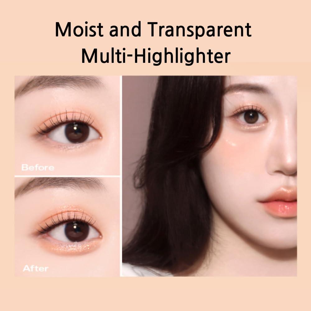 BBI@ BBIA BBIA Last Powder Pencil (02 BANANA MILK) + Last Glitter Highliner (01 DEWY HONEY) BUNDLE SET