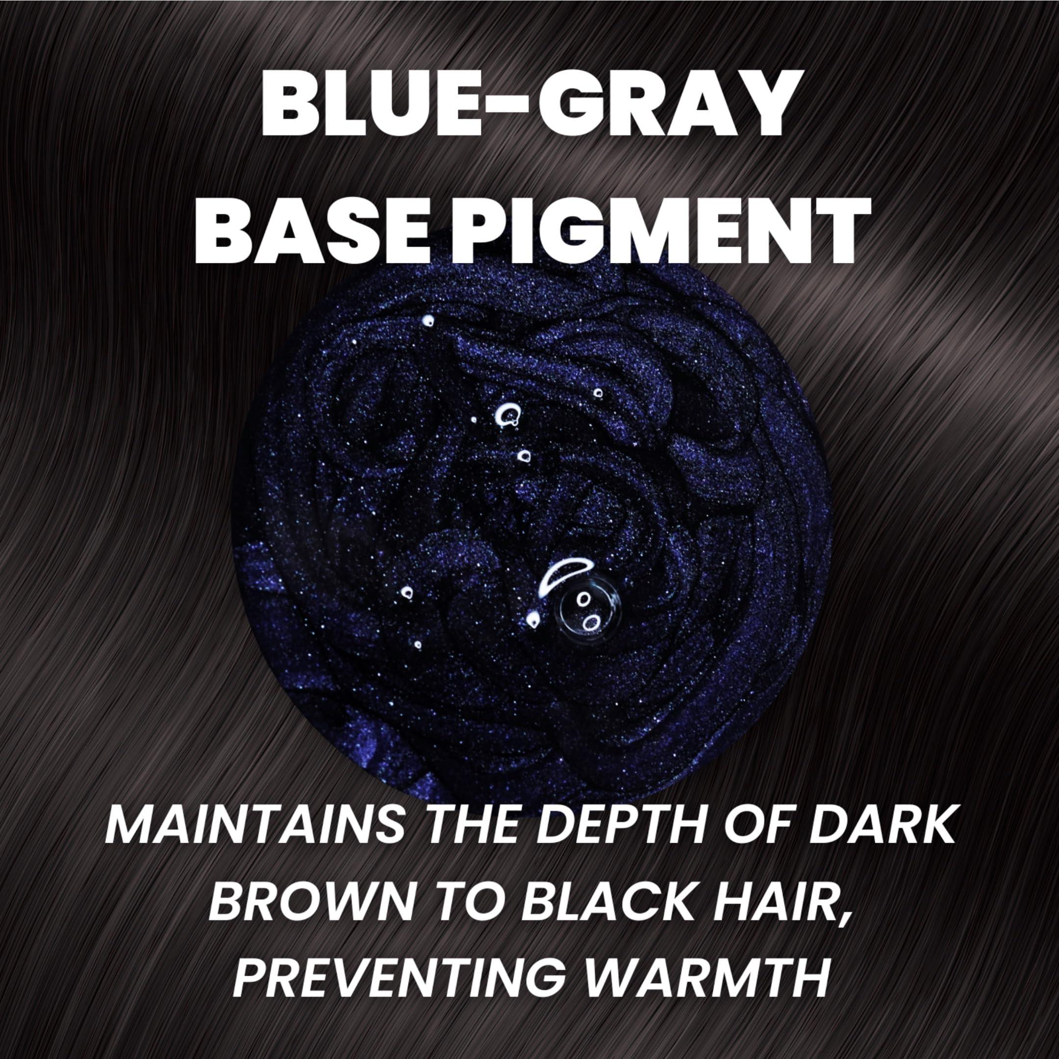 Pure Blends Hydrating Color Depositing Shampoo - Brightens & Tones Faded Semi Permanent Hair Dye, Prevents Fade, Extends Color Service (Orchid, 8.5 Fl Oz)