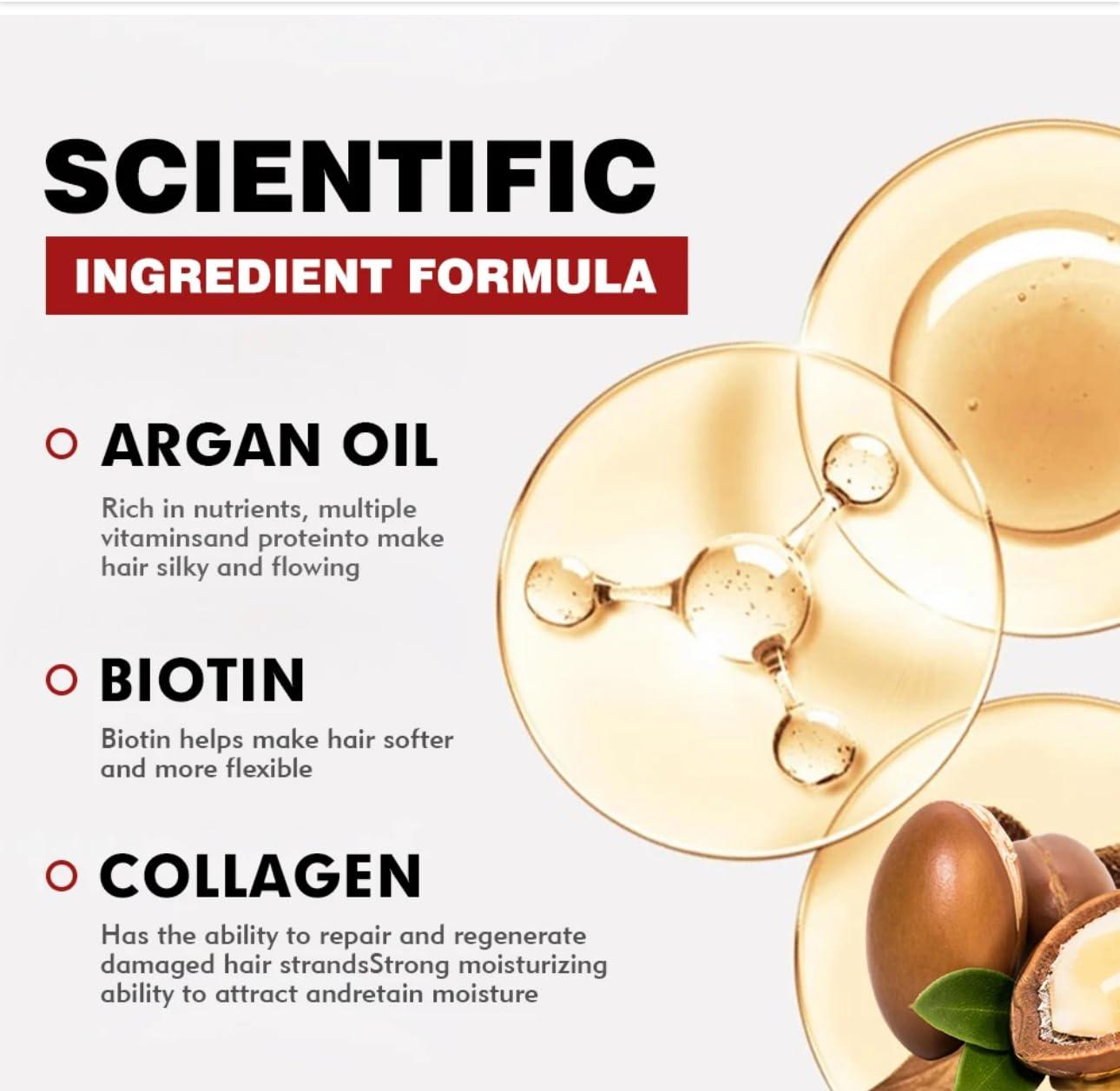 Karseell Generic Agan oil collagen Biotin Organic BNC argan Nourish Shampoo.500ml.16.9oz. for dry damaged hair