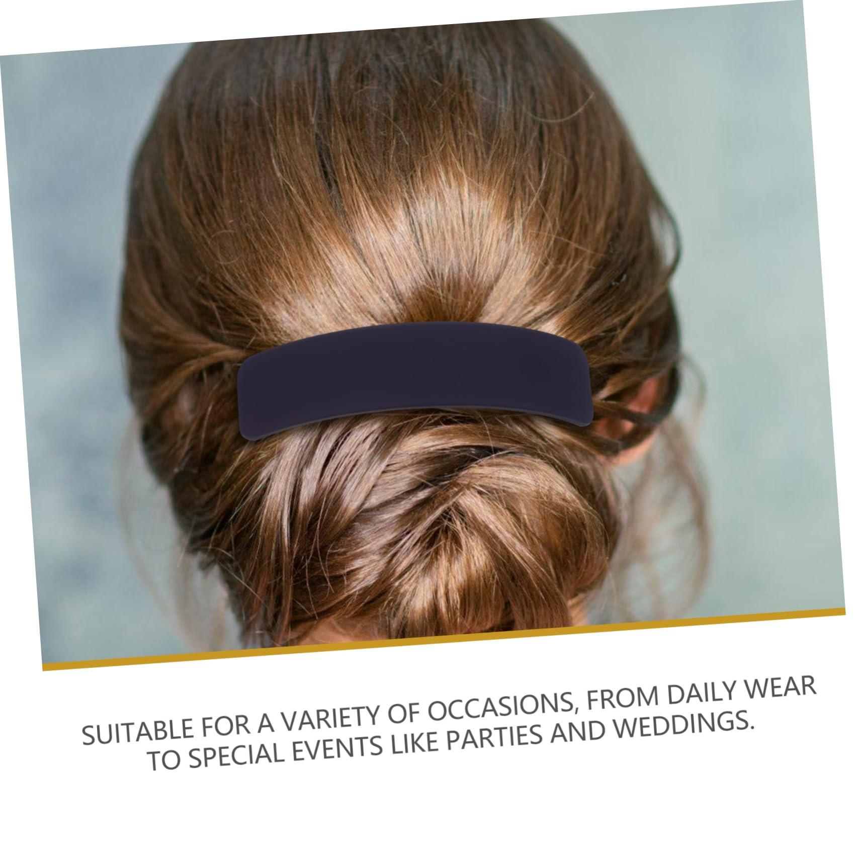 Gogogmee Gogogmee Hair Clips for Women 3pcs Set Spring Clips Barrettes for Women Styling Frosted Hairpin