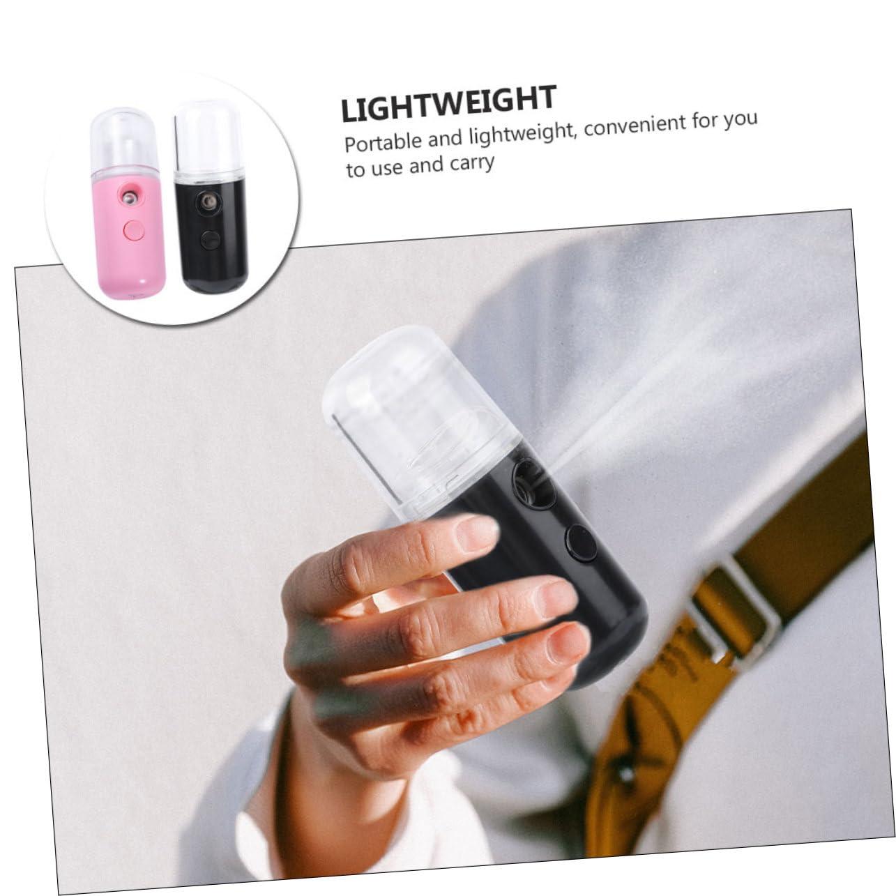 NOLITOY NOLITOY 2pcs Nano Facial Spray Hydrating Mist Rechargeable Face Humidifier Portable and Lightweight Beauty Tool Deep Penetrating Steam Facial Steamer for Skin Care