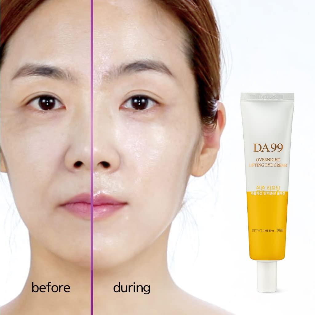 DA99 DA99 Overnight Lifting Eye Cream Eye Cream for Dark Circles and Puffiness, Improve the look of Fine Lines and Wrinkles (1.01 Ounces)