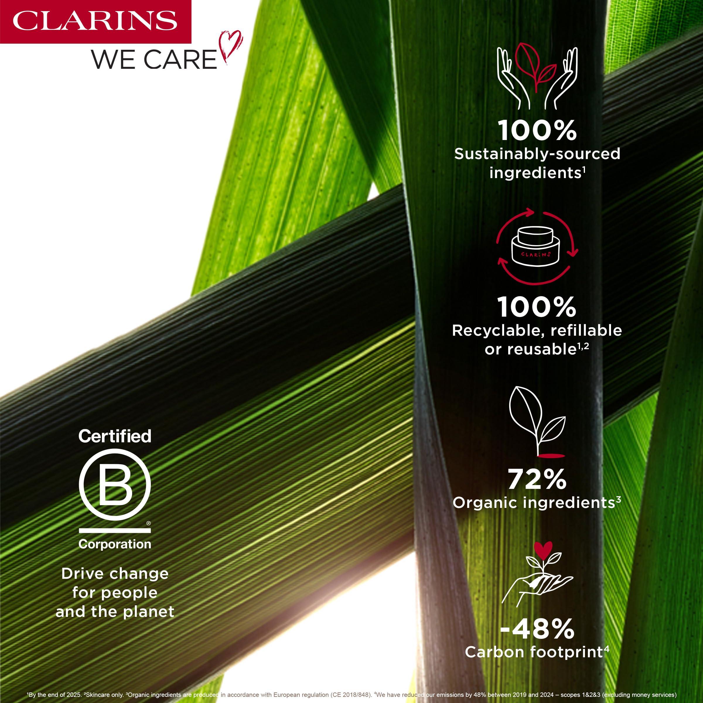 Clarins Clarins NEW Lip Oil Balm | Nourishes, Hydrates, and Visibly Plumps | Natural, Sheer Finish and Shine | 99% Skincare Formula and 96% Natural Ingredients | Contains Hydrating Peptide | 0.1 Ounce