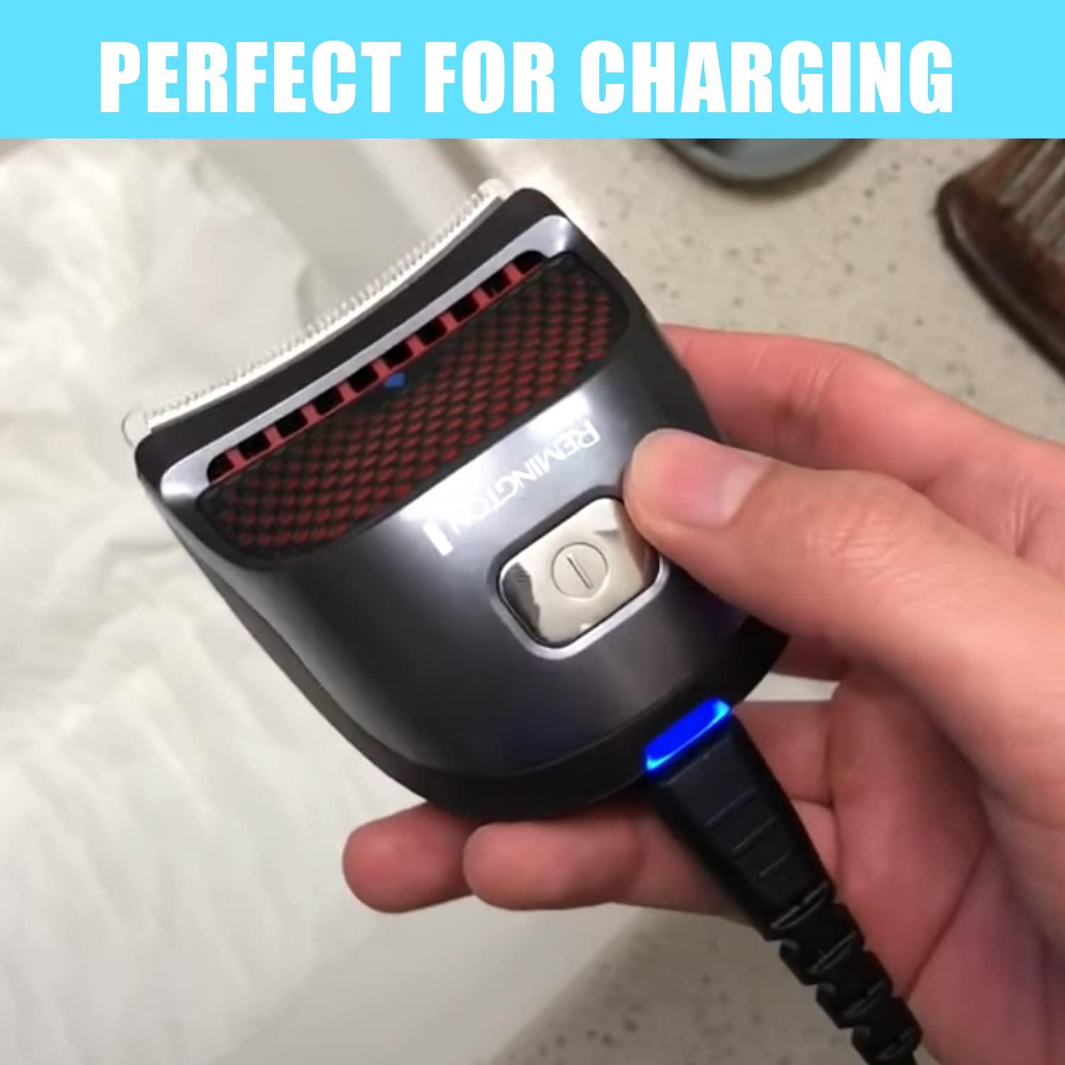 BOEEA Replacement Charger for Remington HC4250 HC5870 PF7500 PF7600 PG6250 PG6255 PG6170 PG6171 XR7000 XF8550 XF8700 XR1400 XR1430 HC5950 Shaver Charger Cord 5V