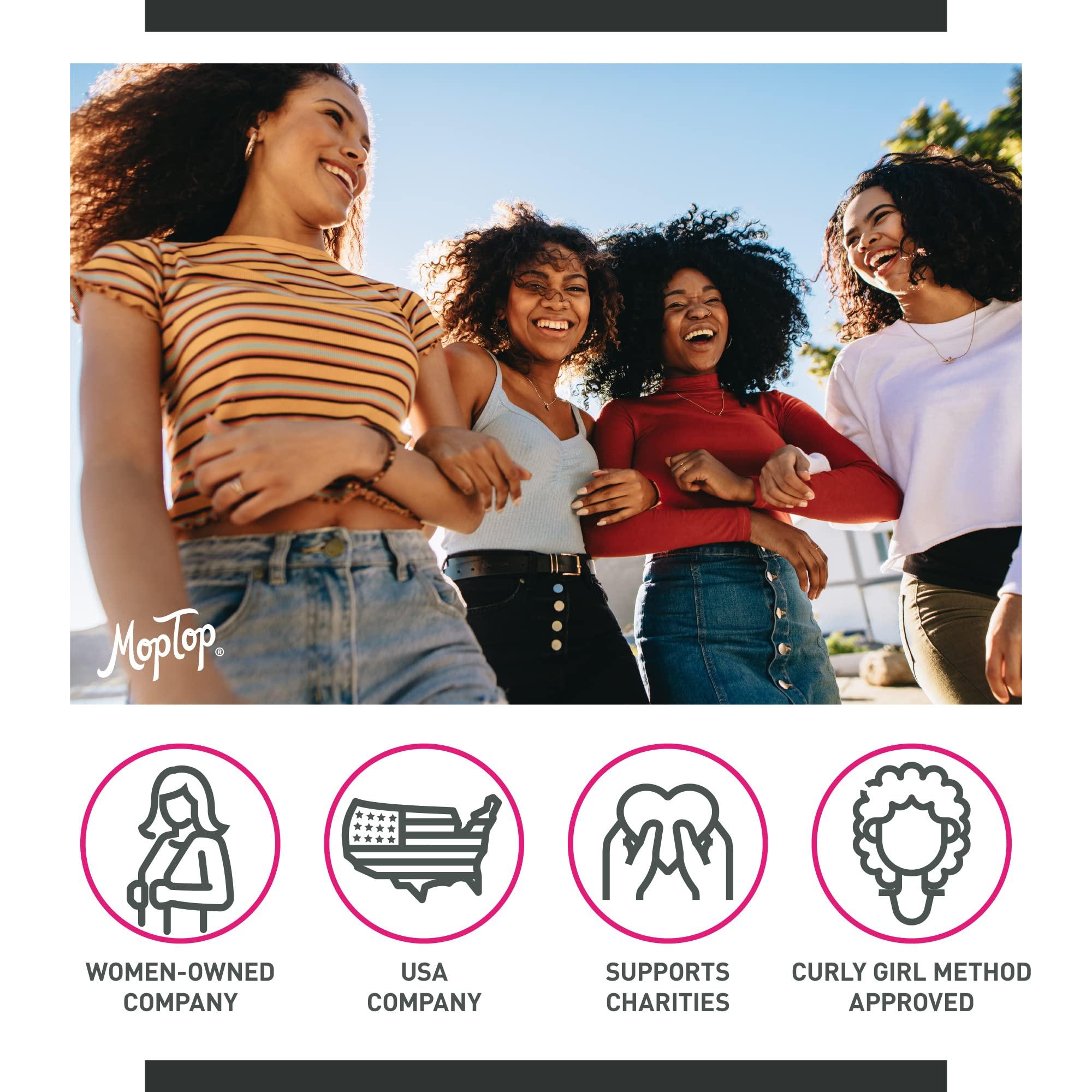 MopTop MopTop Salon Daily Conditioner  Color Safe Salon Quality Hair Moisturizer to Restore Dry, Damaged Hair & Reduce Frizz, Sulfate & Paraben Free Hair Care for All Hair Types (Lemon Sage, 32oz)