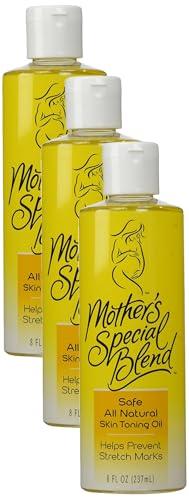 Mother's Special Blend Mother's Special Blend All Natural Skin Toning Oil, 8-Ounce (Pack of 3)
