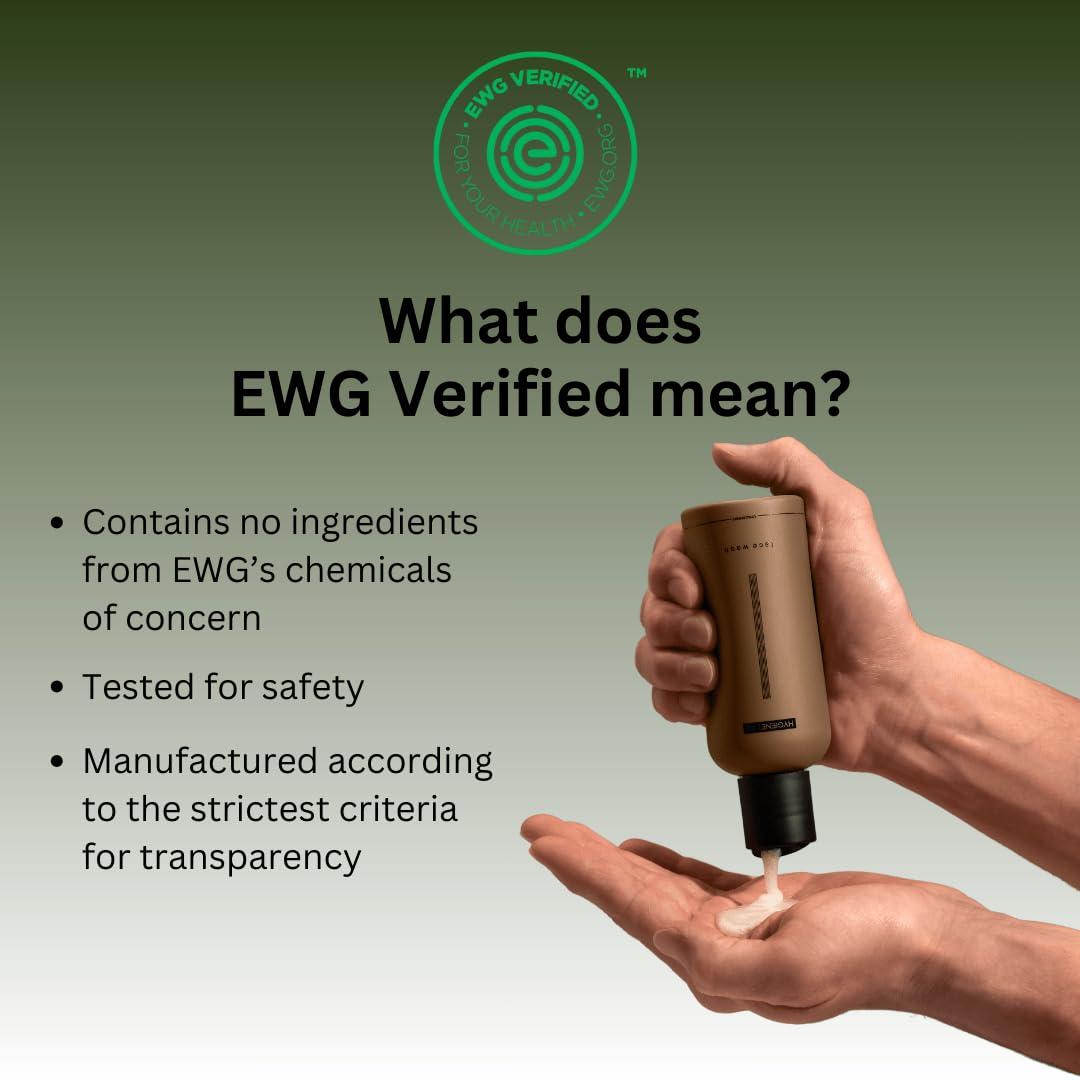 HygieneLab HygieneLab Men\'s Hair Gel - EWG Verified, Strong Hold, Matte Finish, Weightless Texture, Sandalwood Scent, Non-Toxic Clean Formula, Suitable for All Hair Types