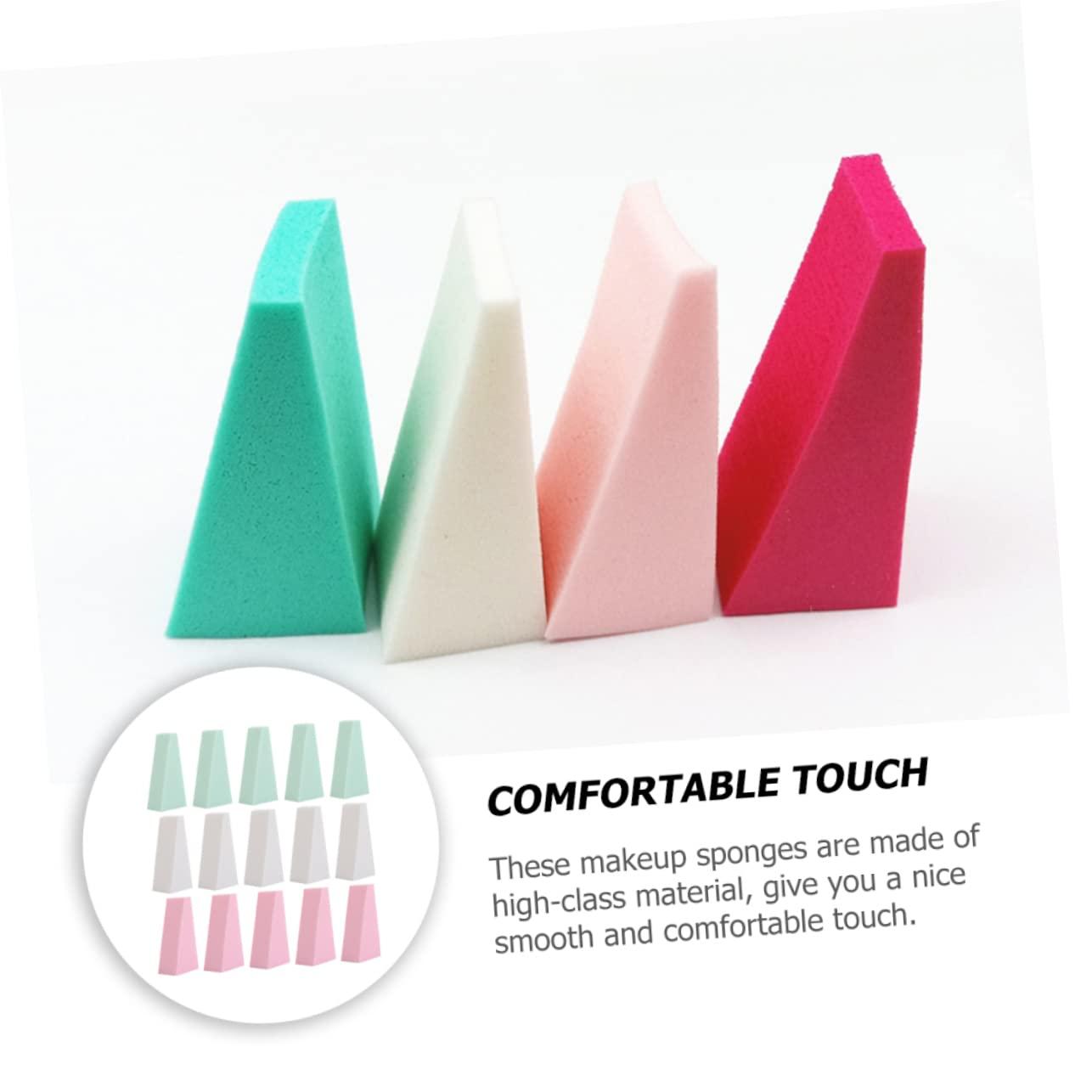 Mipcase Mipcase 60 Pcs Small Cosmetic Sponges Makeup Remover Sponge Puff Cosmetic Bags for Women Face Makeup Sponge with Holder Balm Makeup Brushes Perfume Makeup Minis Makeup Brush Cleaner Mat