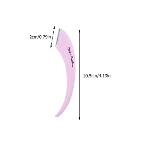 Beaupretty 4pcs Eyebrow Tools Makeup Tool Kit Eyebrow Trimming Tools Eyebrow Trimmer Shaver Face Eyebrow Razor Makeup Eyebrow Shaver Facial Hair Trimmer Eyebrow Shaper Brow Razors Hair Razor