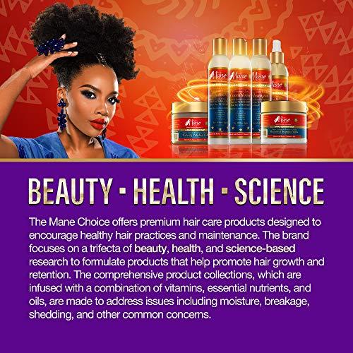 The Mane Choice The Mane Choice A-MAZ-ZON HAIR DAY - RADIANT REFLECTIVE OIL - Lightweight Shine Booster that Helps Retain Moisture, Flyaway-free - Infused with Biotin, Rose of Jerico, Amla Oil, Vitamins C,D,E (8 OZ)