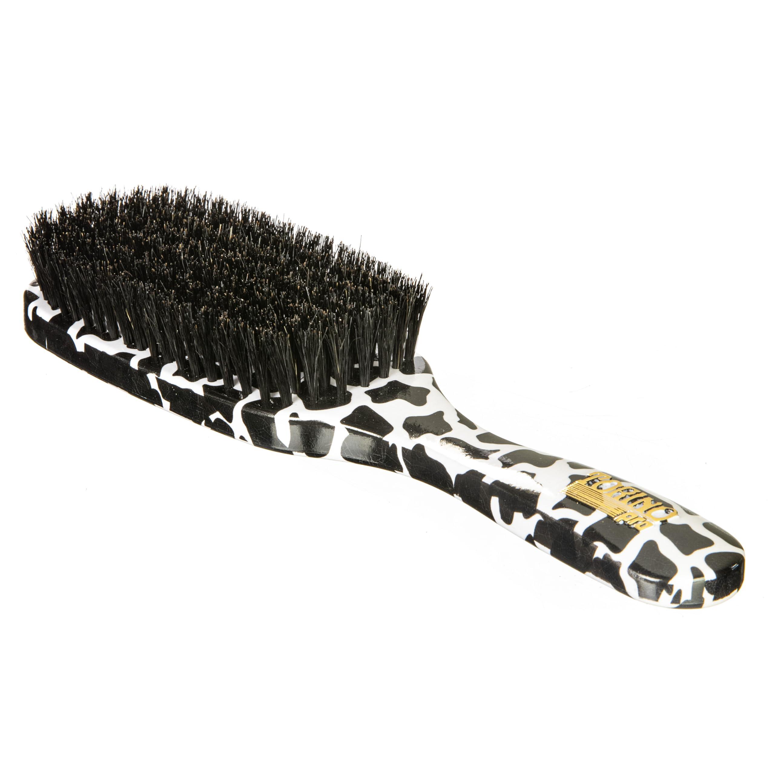 TORINO PRO WAVE BRUSHES BY BRUSH KING Torino Pro Wave Brush #261 7 Row Soft bristles Shower brush -100% Pure Boar Bristles - Great for laying down your 360 Waves