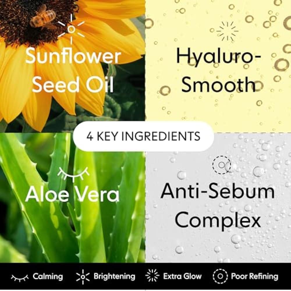 LOOPS LOOPS DOUBLE TAKE - Glow Hydrogel Face Mask - Calms & Soothes Skins Surface - Helps Refine Pores & Brighten Face, Glowing and Luminous - For All Skin Types