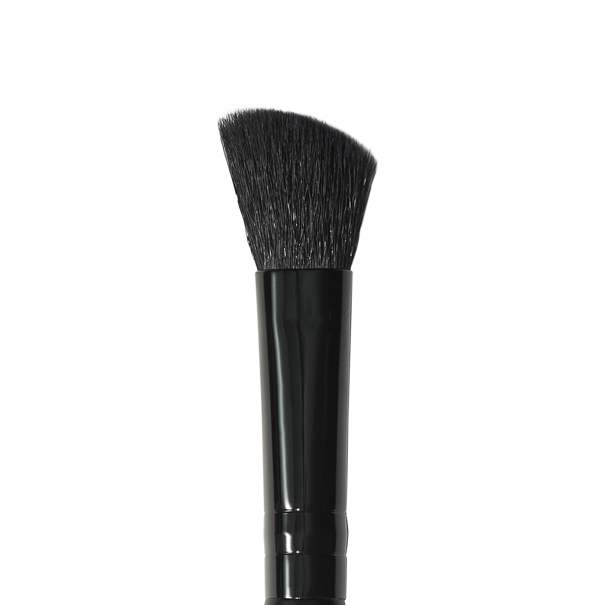 e.l.f. e.l.f. Dual Ended Nose Contour Brush, Makeup Brush For Contouring Your Nose, Angled End & Soft, Fluffy End, Made With Synthetic, Cruelty-free Bristles