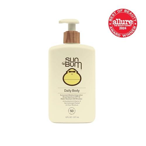Sun Bum Sun Bum Daily SPF 50 Sunscreen Body Lotion| Broad Spectrum Moisturizing Sunblock with Vitamin E | Vegan and Hawaii 104 Act Compliant (Octinoxate & Oxybenzone Free) | Dermatologist Tested | 8 Fl Oz
