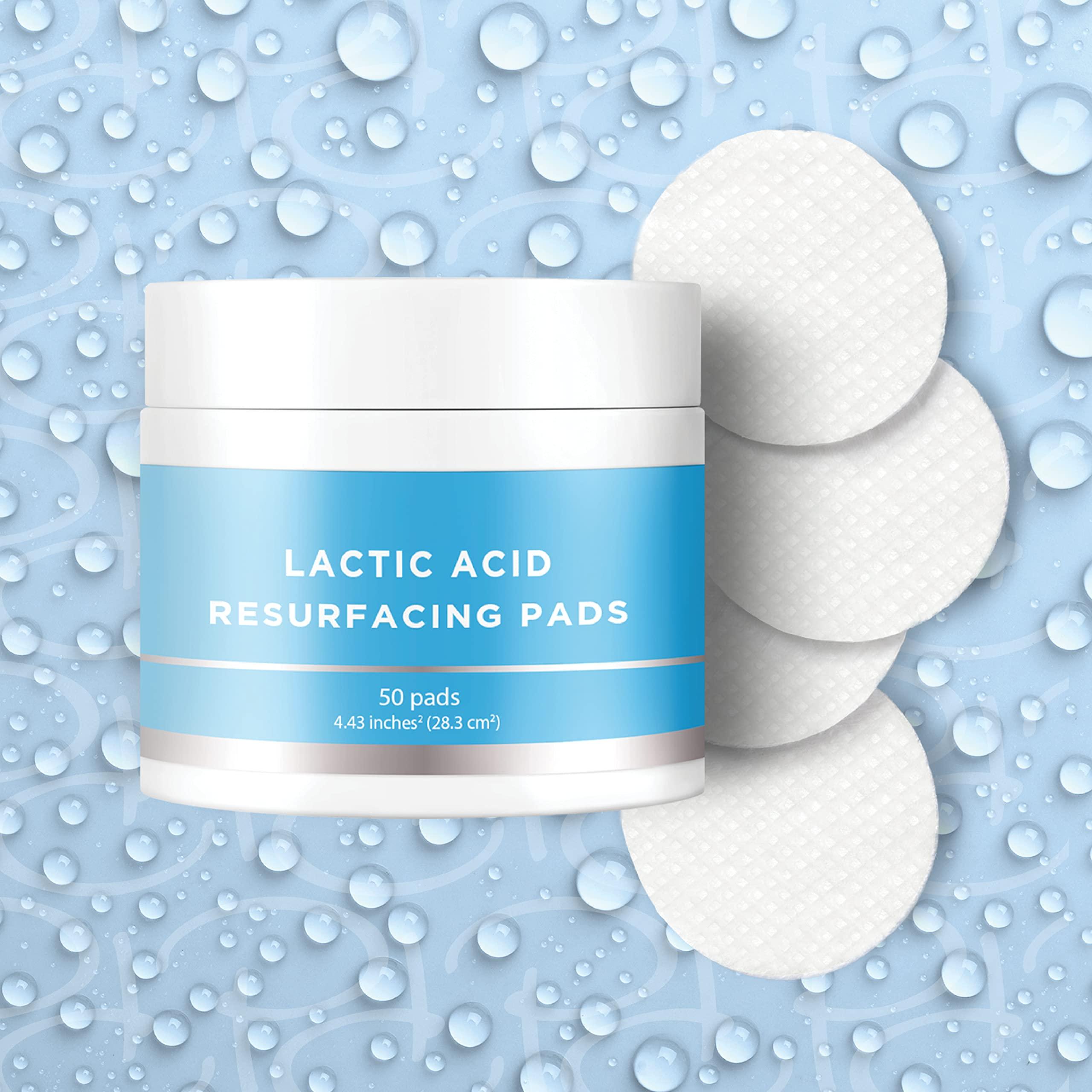 Pure Daily Care Pure Daily Care Lactic Acid Resurfacing Pads - Exfoliating Advanced Acid - Salicylic Lactic Mandelic Acid
