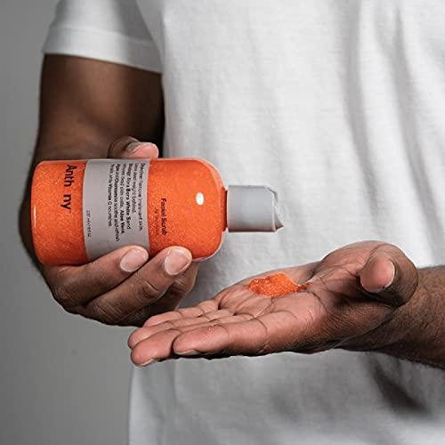 Anthony Anthony Facial Scrub – Men’s Exfoliating Face Wash with Vitamin C, Aloe, Chamomile and Algae for Deep Cleansing and Detoxifying 3.4 Fl Oz