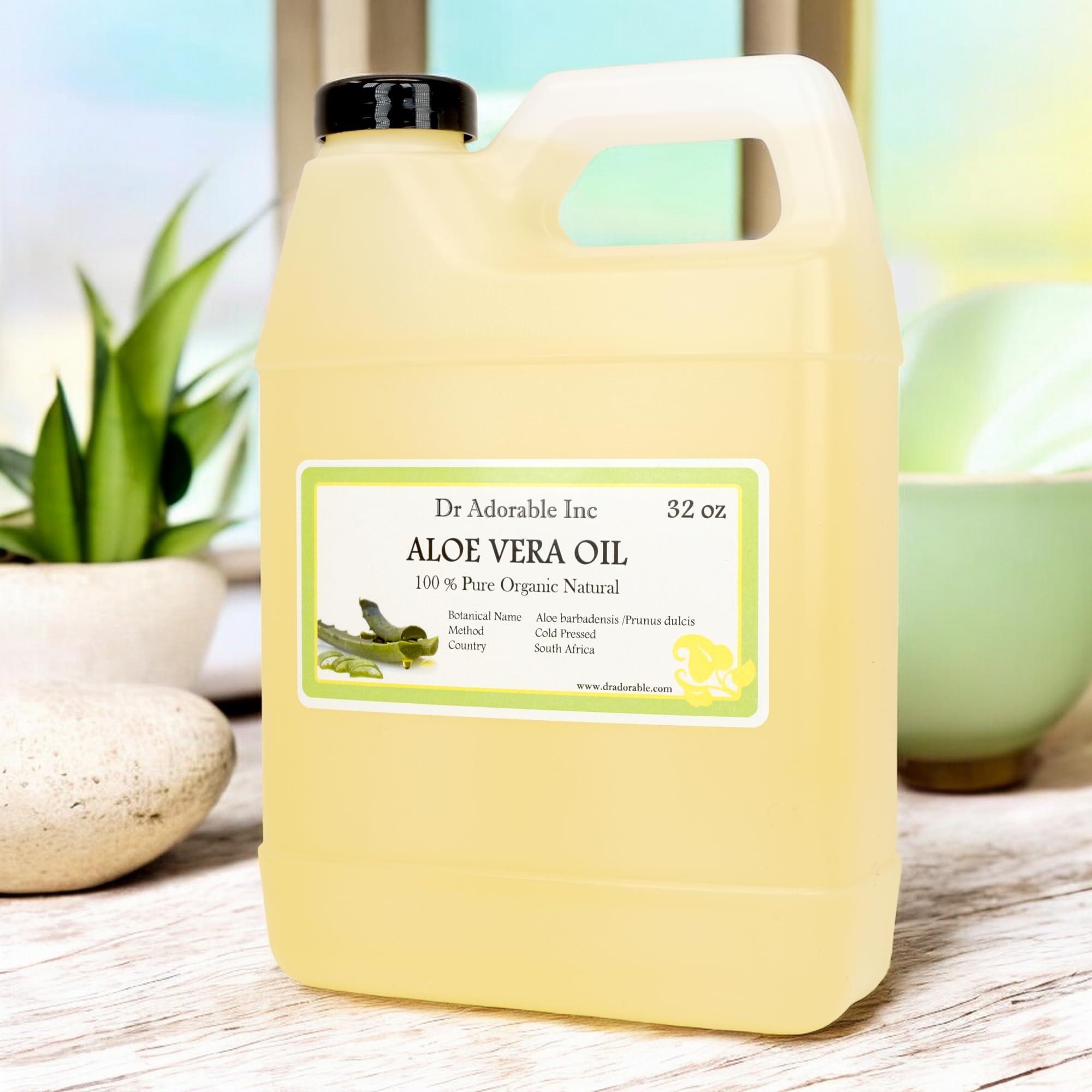 Dr Adorable Dr Adorable - 32 oz - Aloe Vera Oil - 100% Pure Natural Organic