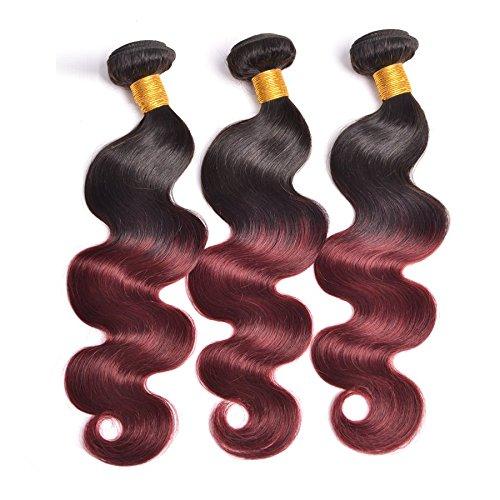 Hairticket Hairticket 3 Bundles Body Wave Virgin Malaysian Hair T1B/33/14 16 16