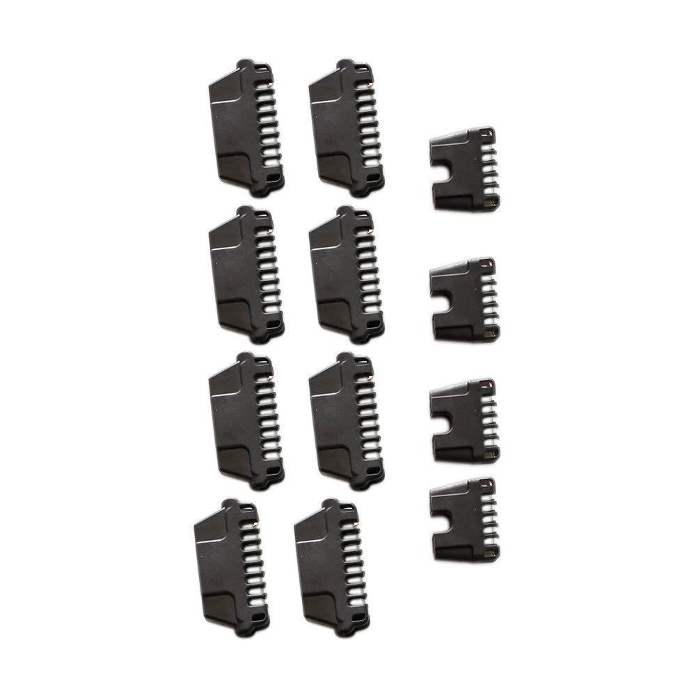 Monsterjesus Replacement Thermicon Refill Tip Blades for Nono Hair Removal Epilator 8800 MINI Pro 3 and Pro 5 (8 Wide &4 Narrow)