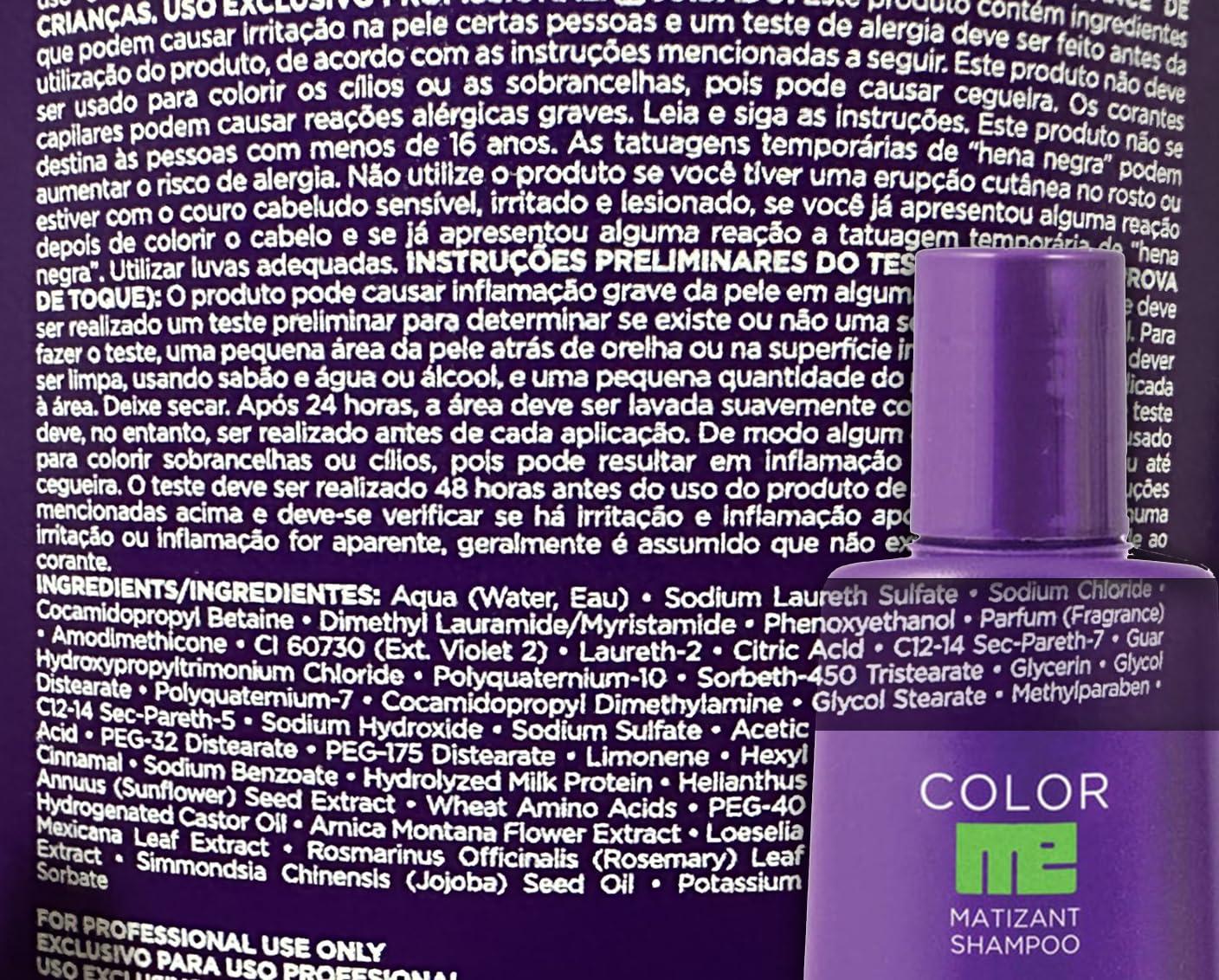 Kuul Color Kuul Matizant Shampoo 33.8 FL OZ each (2 PACK) 2 (dos Matizador para cabello rubio)